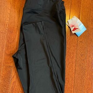 Aquabelle Swimwear Black Leggings